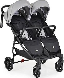 Carucior pentru gemeni Moni 2Gether Ultimate Grey