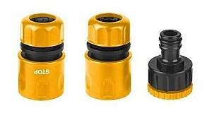 Accesoriu pentru scule pneumatice INGCO Set 3 buc accesori pentru furtun HHCS03122
