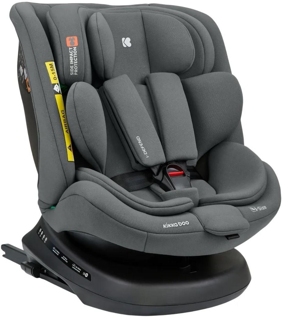 Scaun auto copii Kikka Boo i-Defend Grey
