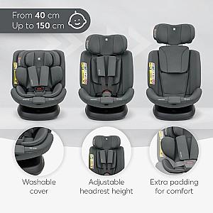 Scaun auto copii Kikka Boo i-Defend Grey