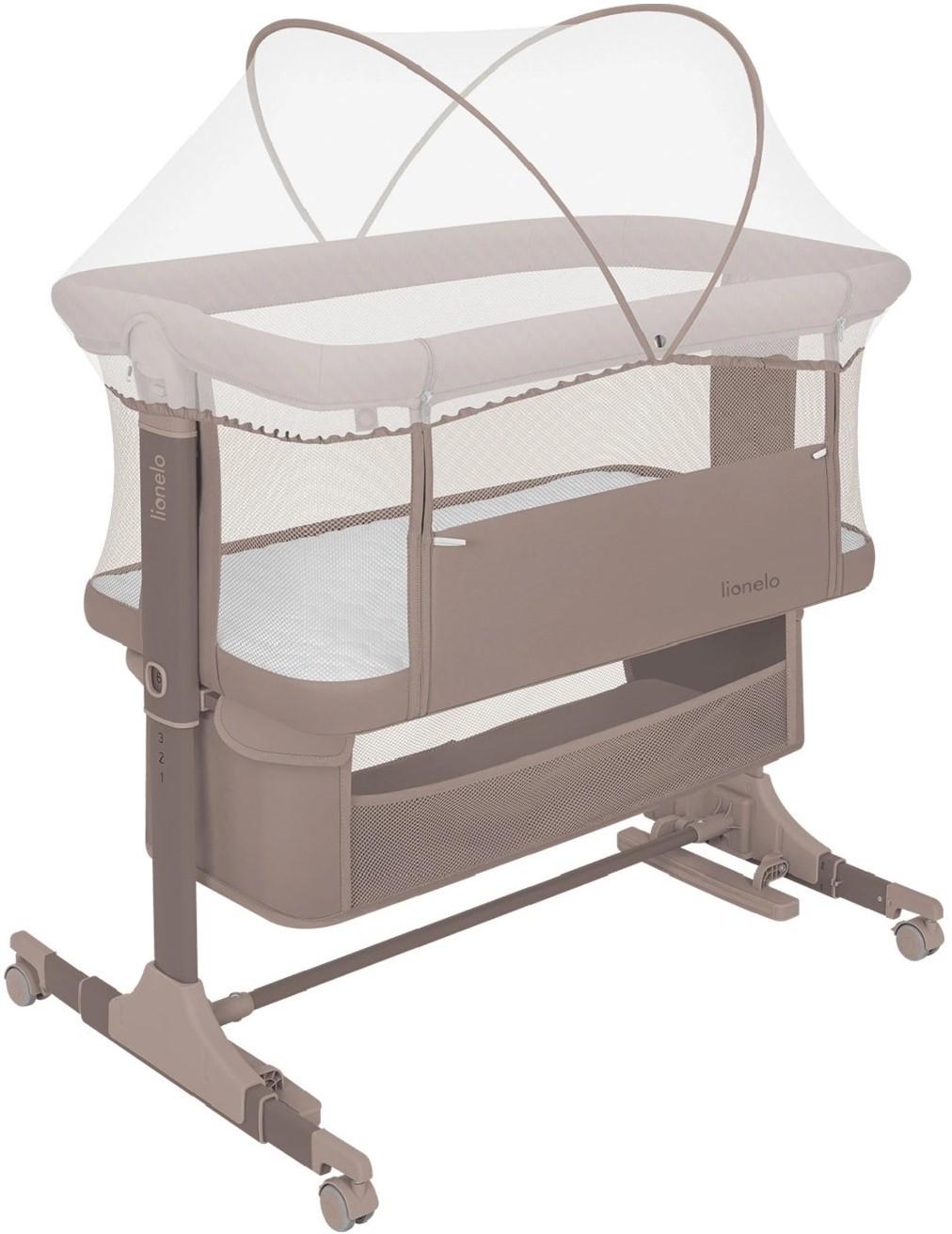 Patut copii Lionelo Jodie Beige Taupe