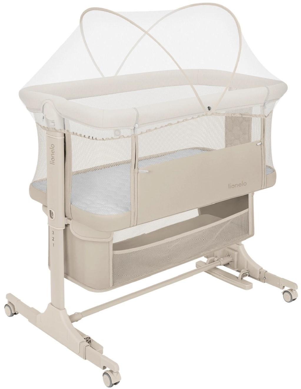 Patut copii Lionelo Jodie Beige Cream