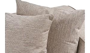 Canapea coltar Trendy Sora (L1-O1-O1-1R-POUFFE ) Bej Nisip