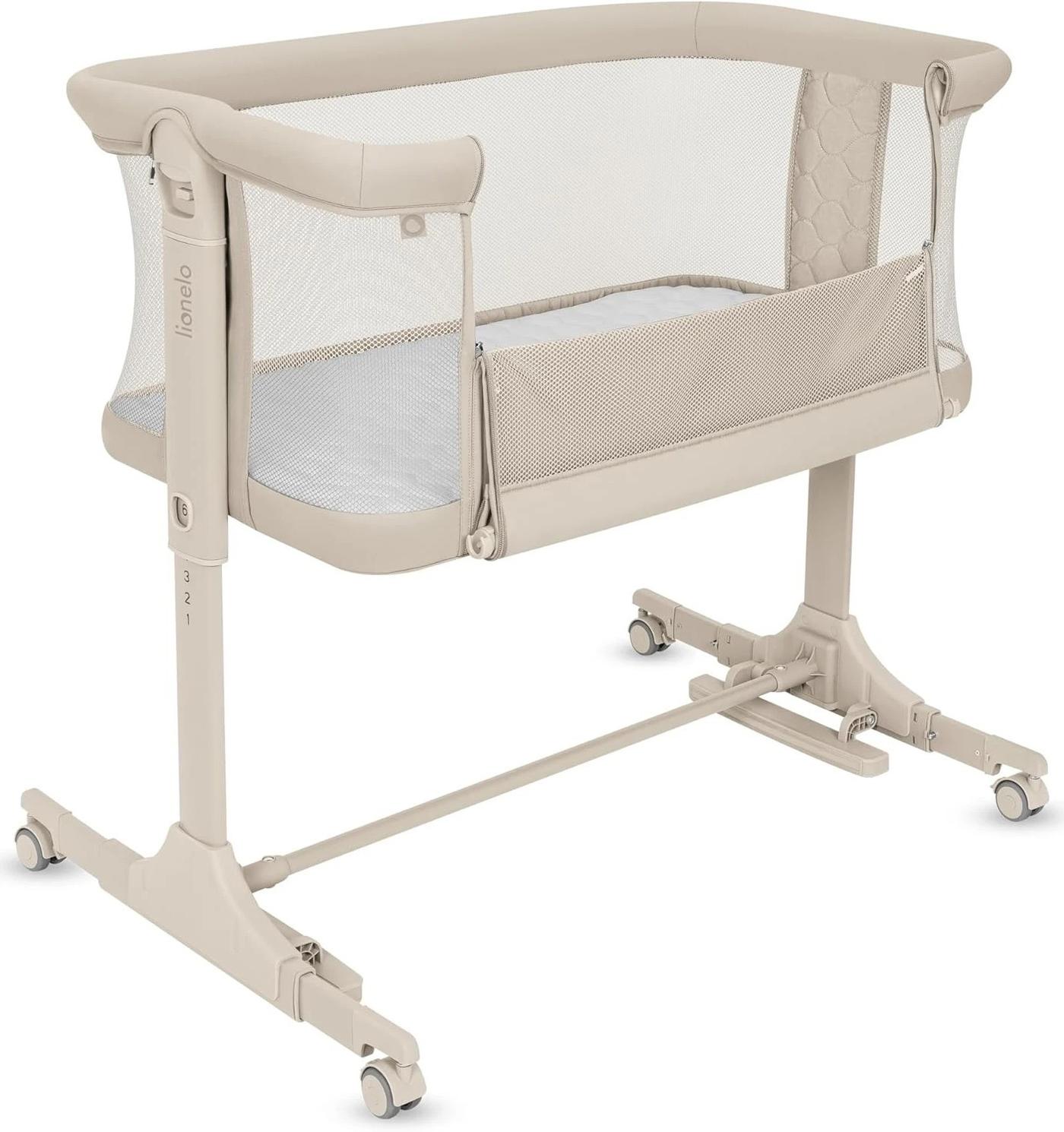 Patut copii Lionelo Pari Beige Cream