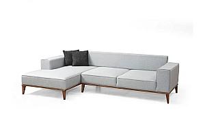 Canapea coltar Trendy Montana (Chl+3R) Gri Deschis