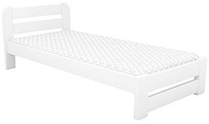 Pat copii JFT Prestige 90x200 Alb