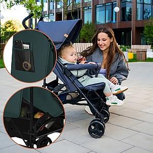 Carucior de plimbare Lionelo Elia Green Graphite