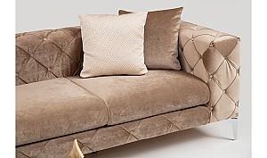 Canapea Trendy Como Crema inchisa