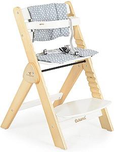 Scaun de masa simplu Moni Caramel White