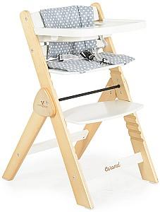Scaun de masa simplu Moni Caramel White