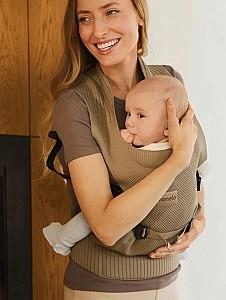 Marsupiu pentru bebelusi Lionelo Mabel Beige Taupe