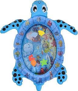 Covoras de joaca copii Moni Turtle Blue