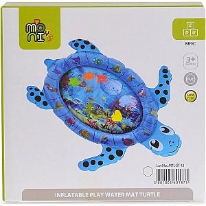 Covoras de joaca copii Moni Turtle Blue