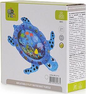Covoras de joaca copii Moni Turtle Blue