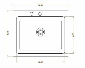 Chiuveta de bucatarie Montebella 6050 Grey