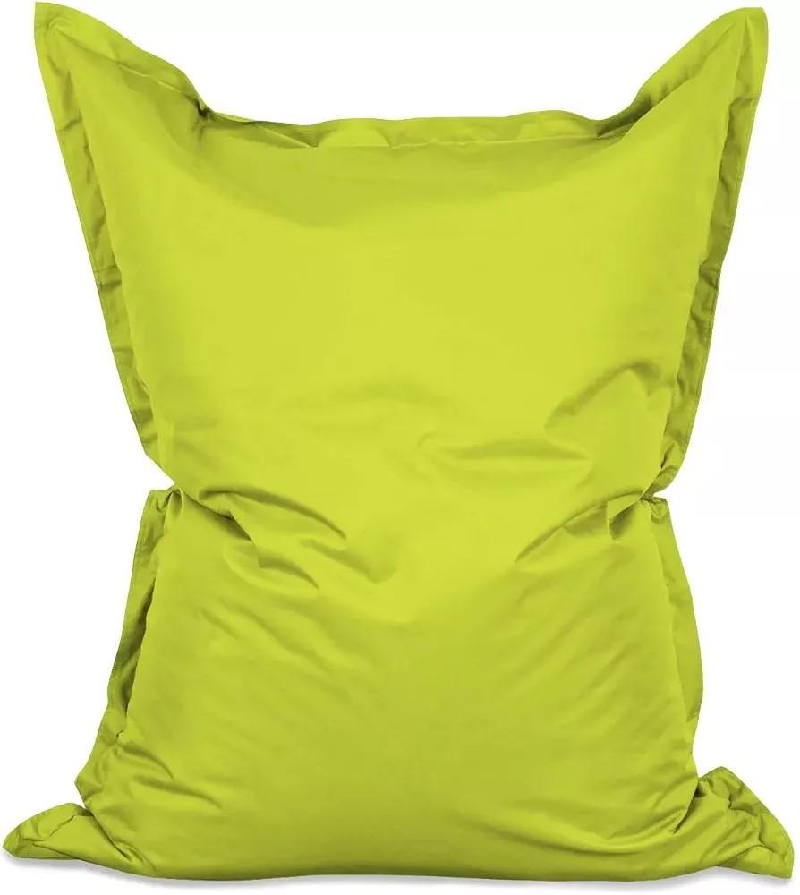 Fotoliu puf Beanbag Perna Green XXL