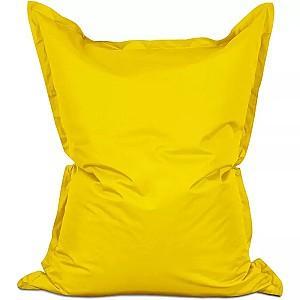 Fotoliu puf Beanbag Perna Yellow XXL