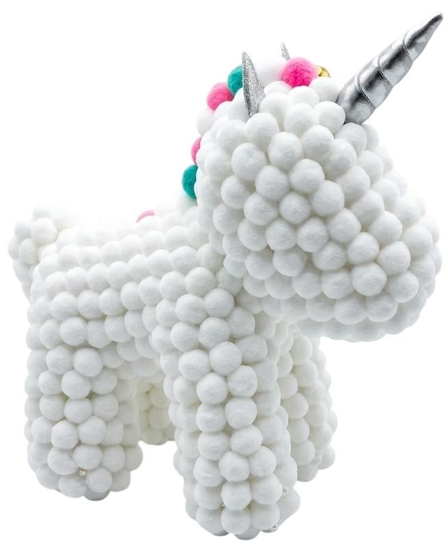 Decoratiune de interior LuxDecor Unicorn Alb