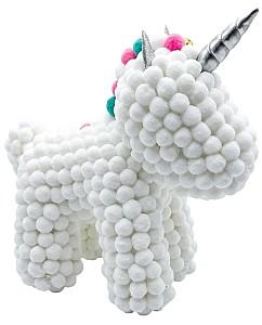 Decoratiune de interior LuxDecor Unicorn Alb