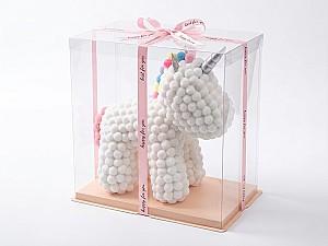 Decoratiune de interior LuxDecor Unicorn Alb