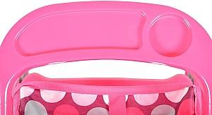 Carucior pentru papusa Moni Mini Pink