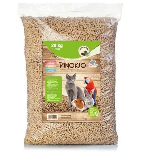 Asternut pentru litiere Aquael Comfy Pinokio Drewniany
