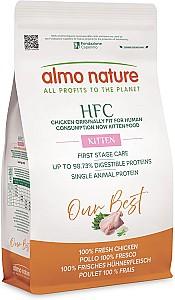 Hrana uscata pentru pisici Almo Nature HFC Our Best Kitten Fresh Chicken