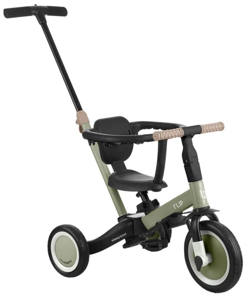 Tricicleta copii Kikka Boo Flip Army Green 5 in 1