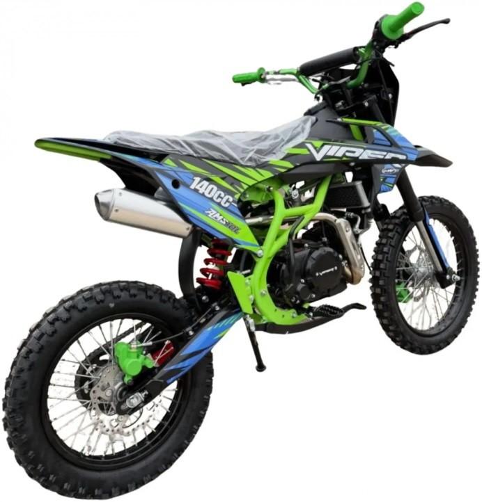Motocicleta Viper Cross 140 Black/Green