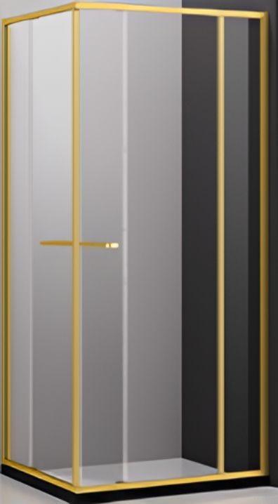 Cabina de dus Miscellaneous GRSF 80x100x200 Auriu periat