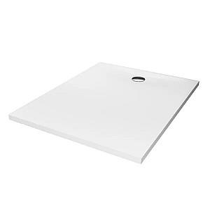 Cadita de dus New Trendy Nex Rectangular White 140x90x3.5 cm B-0465