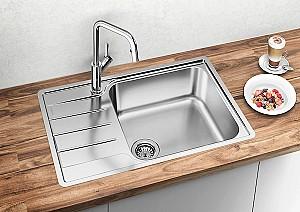 Chiuveta de bucatarie Blanco LEMIS XL6S-IF COMPACT (525111)