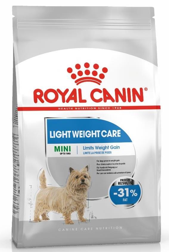 Hrana uscata pentru caini Royal Canin MINI LIGHT WEIGHT CARE 1kg