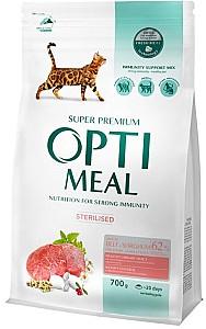 Hrana uscata pentru pisici Optimeal Adult Cat Sterilised Turkey & Oats 700g
