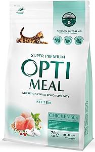 Hrana uscata pentru pisici Optimeal Kitten Chicken 700g