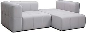 Canapea Crinela Monaco (MO2L + M02R + 2 perne) Gri