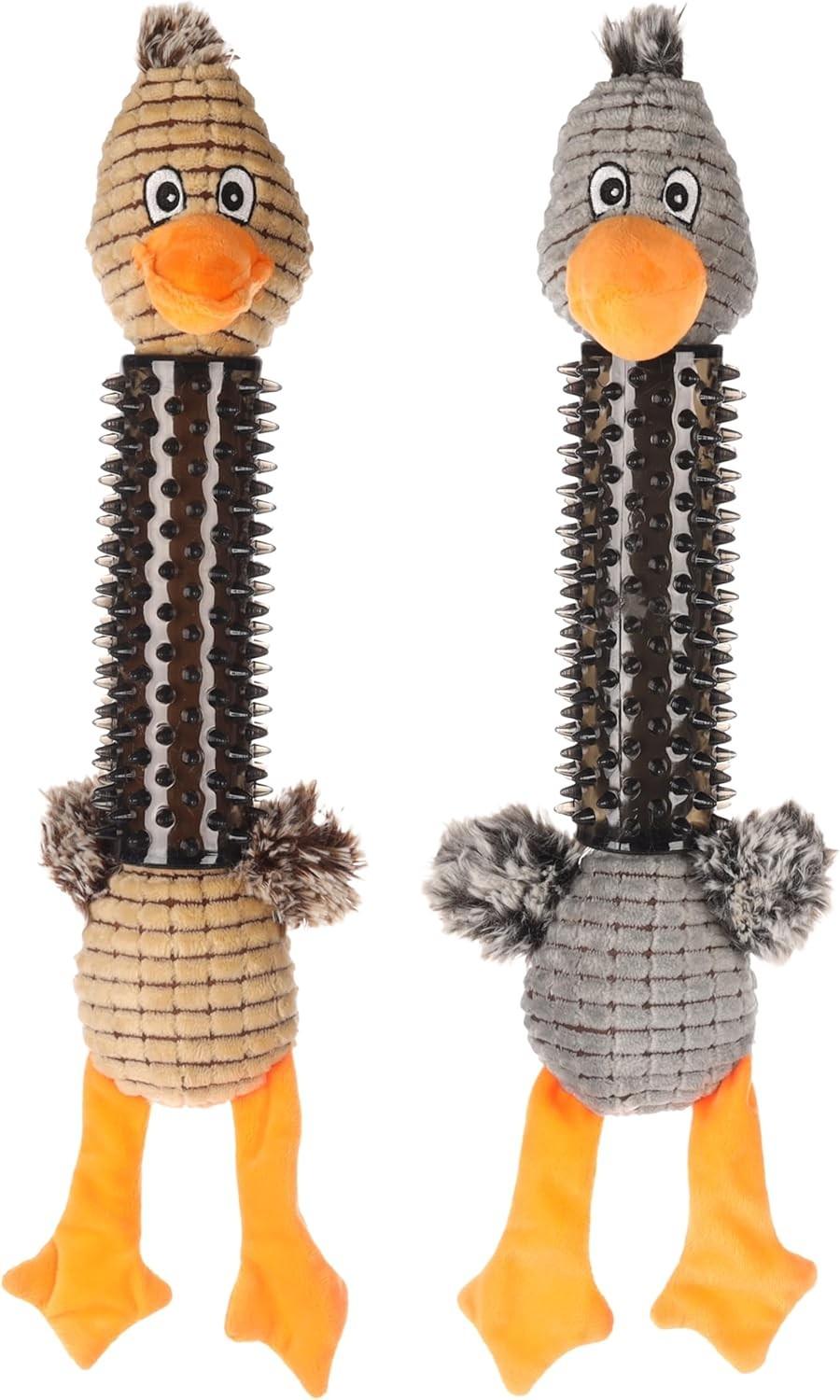Jucarie pentru caine Flamingo DUKLA DUCK with Spines