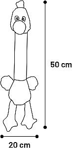 Jucarie pentru caine Flamingo DUKLA DUCK with Spines