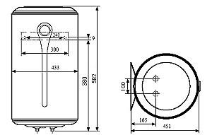 Boiler electric Atlantic O’ProP+ 50 L VM