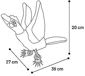 Jucarie pentru caine Flamingo Wingo Pheasant (522358)
