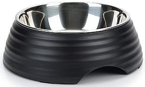 Bol de hrana pentru caini Beeztees Rimpu Black (650692)