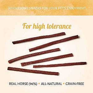 Snackuri pentru caini Antos Wild Sticks Horse 400g