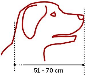 Botnita Flamingo Muzzle Silas XXL Black