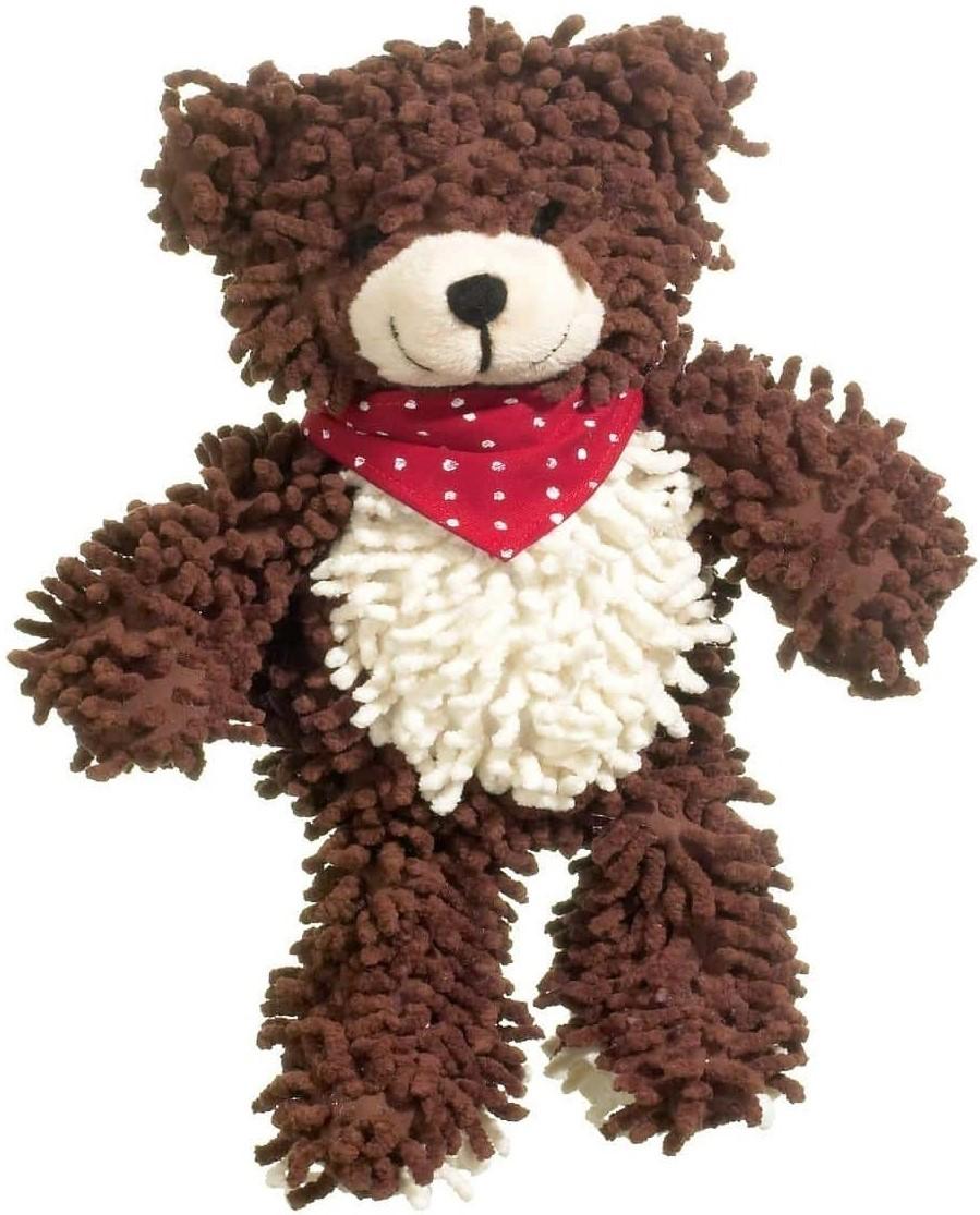 Jucarie pentru caine Flamingo Bear Moppy Brown/White (47160)