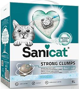 Asternut pentru litiere Sanicat Strong Clumps 6L