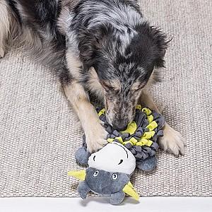 Jucarie pentru caine Beeztees Hide and Seek Cow (619438)