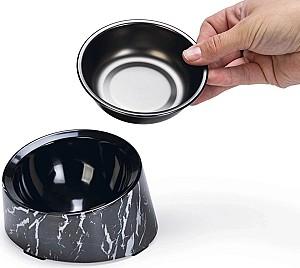 Bol de hrana pentru pisici Beeztees Vita Black