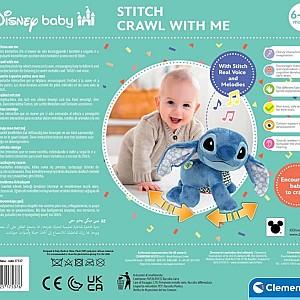 Jucarie de plus Clementoni Crawl With Me Stitch (17537)