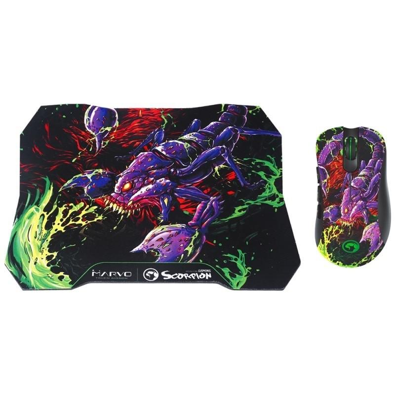 Mouse gaming MARVO Set Combo M603G20 Gaming
