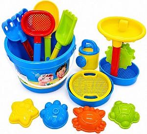 Set de jucării pentru nisip New World 888-4 Blue
